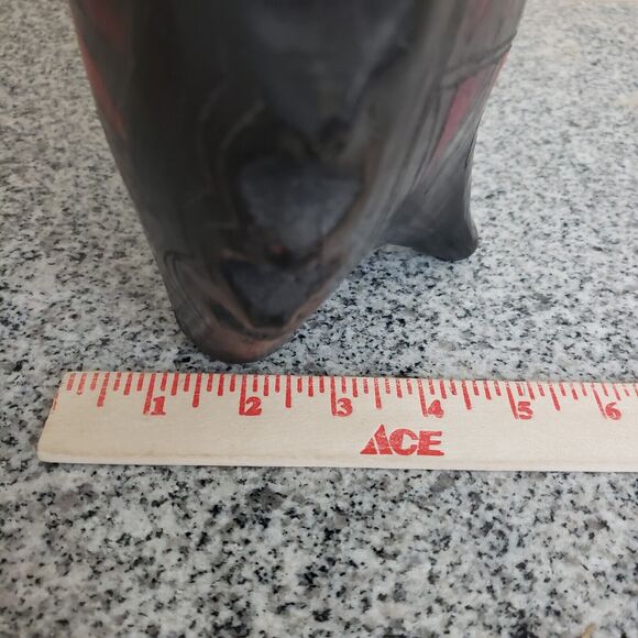 Vintage‎ Max Kerlow? Sculpture Folk Art Mexican Pottery Owl Statue Figure. Heavy - Picture 8 of 8